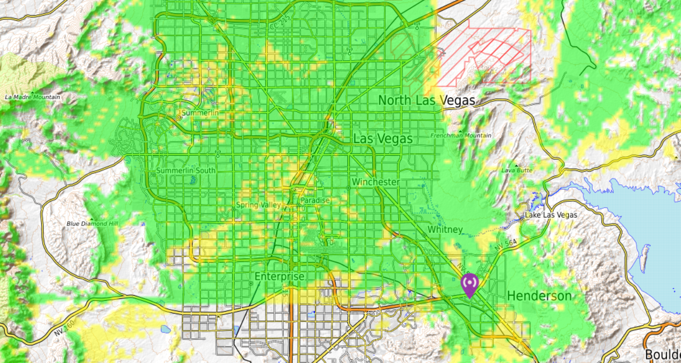 H6 Coverage Map