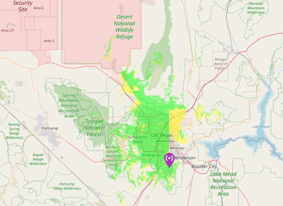 SCAUHF 250km Coverage