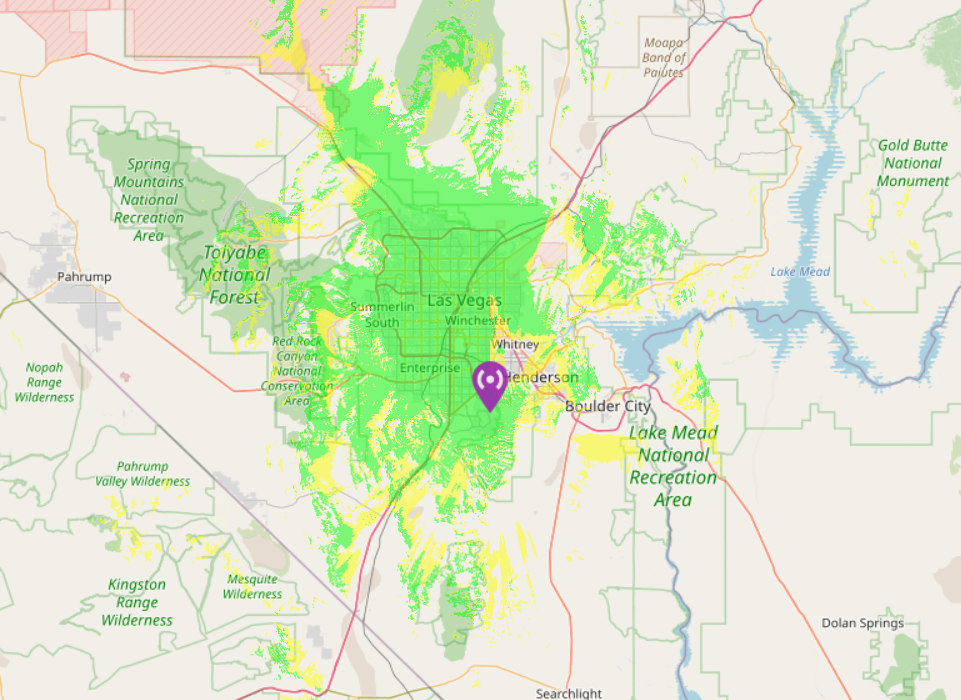 SAC VHF Valley Coverage